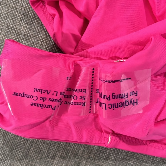 Trina Turk One Piece Swimsuit Monaco Ring Color Rose Size 10 - Picture 11 of 14